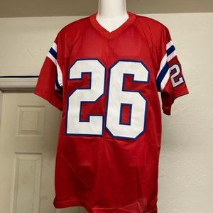 Team Football Jersey #26 Red and White Size:XL